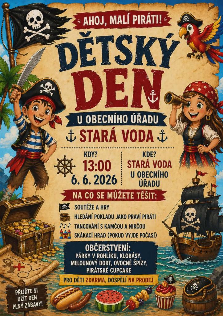 Dětský den ve Staré Vodě