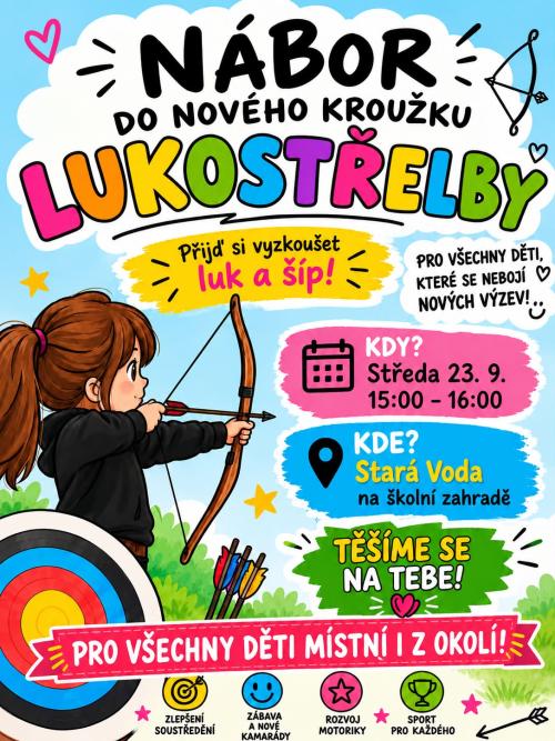 lukostřelba s mladými lidmi